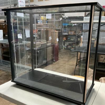 Glass Display Chest Top Comes off 