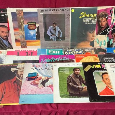 Assorted Vinyl Records (MSP104)