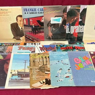 Assorted Vinyl Records (MSP105)