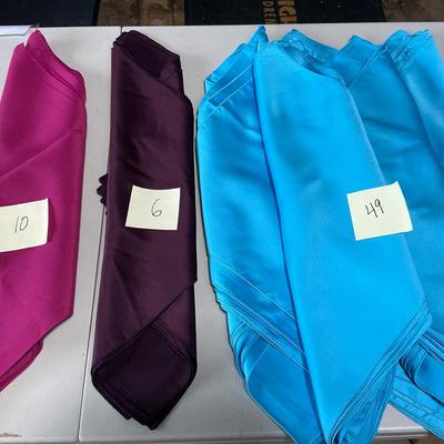 Plum, Magenta,and Teal napkin Assortment 