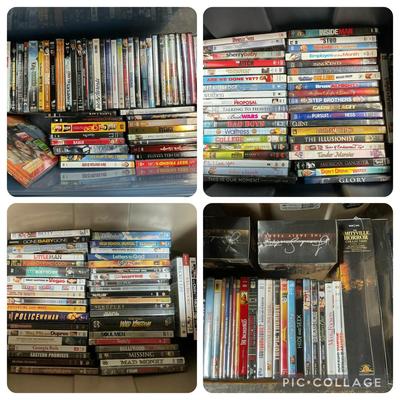 Huge Lot of DVDs (MSP121)