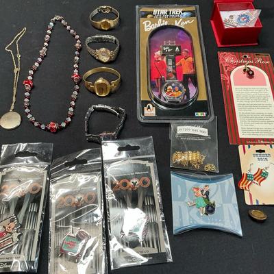 Ladies Watches And Disney Pins 