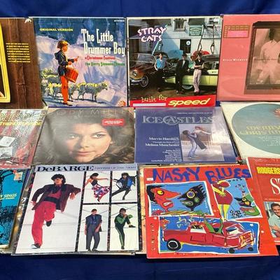 Assorted Vinyl Records (MSP115)