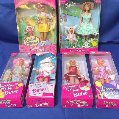 Easter And Valentines Barbies And Babies