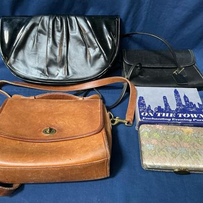 Vintage Coach And Evening Bags 