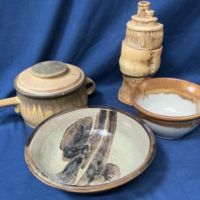 Pottery Items Including McCoy And Others 