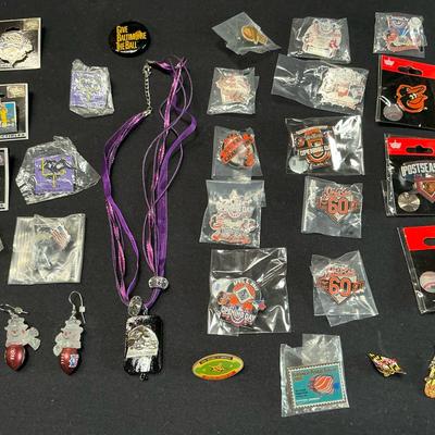 Maryland Pins Including Ravens And Orioles 