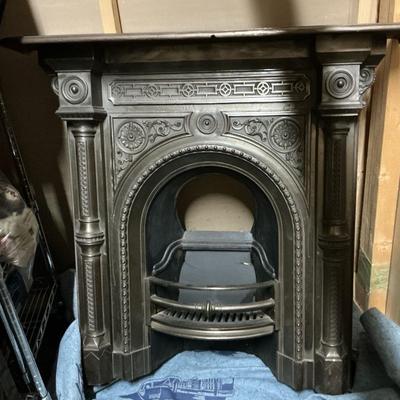 Metal Fireplace Mantle 