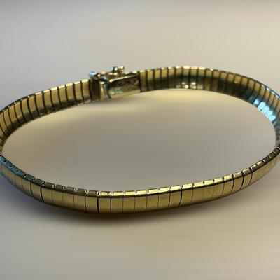 14k Gold Omega Bracelet (16.1 Grams)