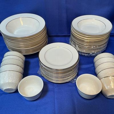 Homer Laughlin Classic Gold Rim China (No Dinner Plates) (MRO2)