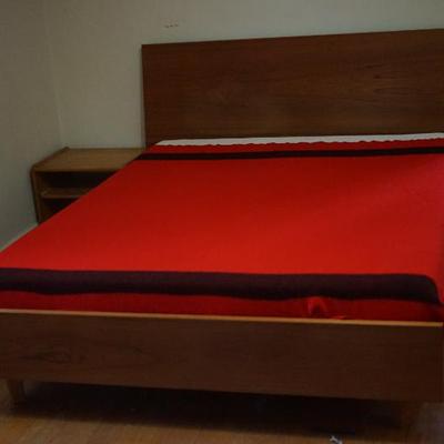 Teak Frame queen size bed 
