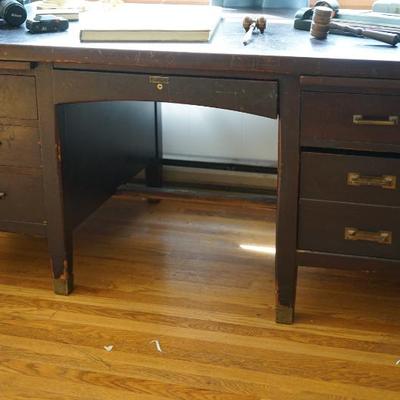 office desk from the UW art dept 1960's 
