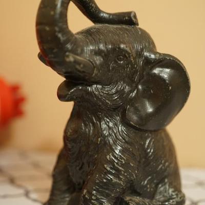 Elephant metal stll still bank