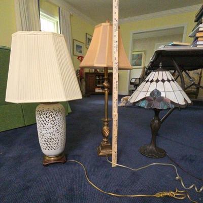 Lovely Vintage Lamps Lamps With One Modern Lamp