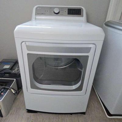 LG DLE7300WE Electric Dryer