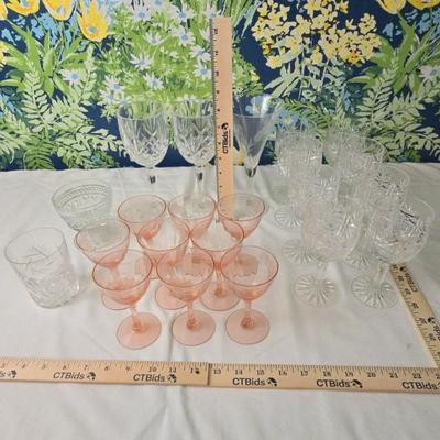Crystal And Glass Goblets