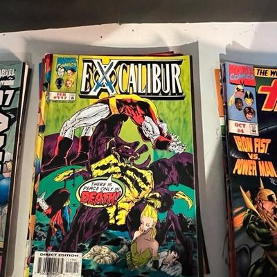 Sale Photo Thumbnail #22: Excalibur comics - multiple