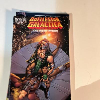 Sale Photo Thumbnail #4: Battlestar Galactica, multiple issues 