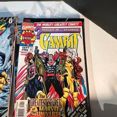 Sale Photo Thumbnail #25: Gambit comics - multiple