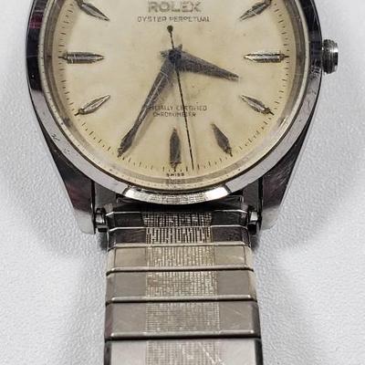 Men's Vintage Rolex Oyster Perpetual Wristwatch 