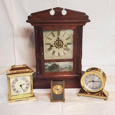 (4) Unique Clocks- Including Bulova and Chelsea