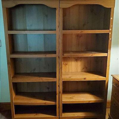 Pair of Manufactured Bookcases