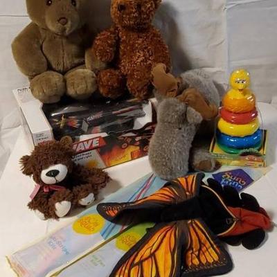 Assorted Toys and Puppets