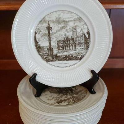 Collection of (12) Wedgewood Piranesi Plates