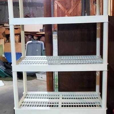 Plastic Storage Shelves 