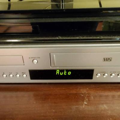Sony Blu-Ray DVD Player And Samsung VHS/DVD Player 