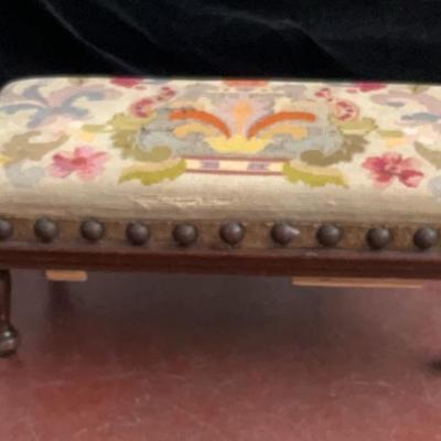 French provincial footstool