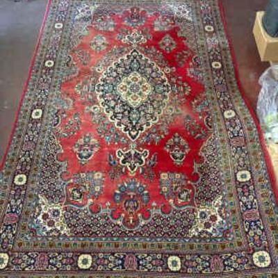 Persian wool rug 136x82”
