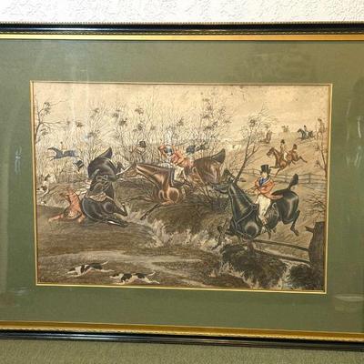The grand leicestershire fox hunt c.1839 london 3