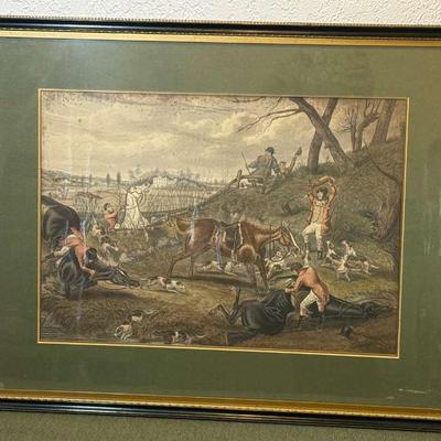 The grand leicestershire fox hunt c.1839 london 1