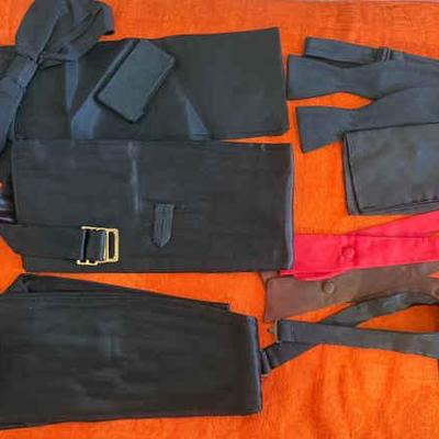 Vintage paul stuart menswear including bow ties cumber buns & more