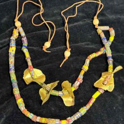 Trade bead necklace