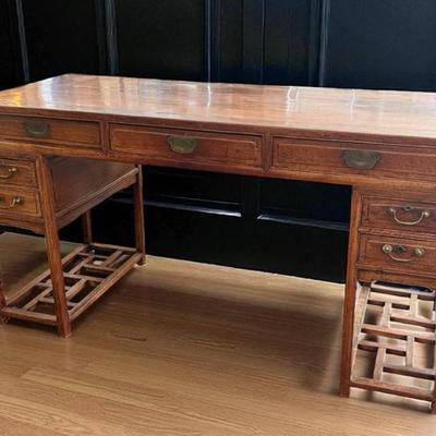 18th century k'ang hsi period) chinese k'ang table in rosewood
