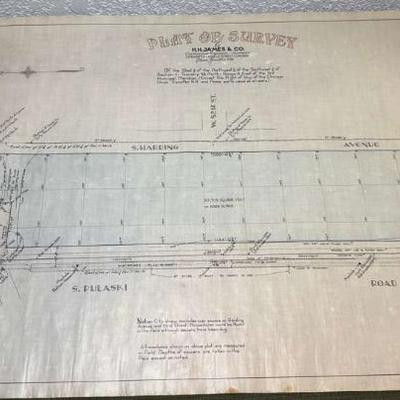 Chicago trumbull park housing project" blue prints