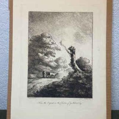 English landscape after thomas gainsborough (1727 1788)