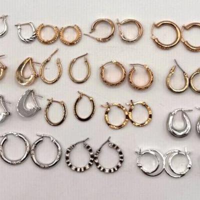 Collection Hoop Earrings (28 Pairs)