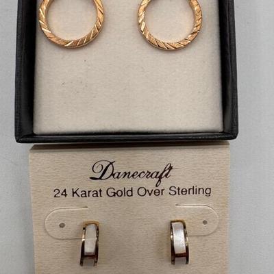 Collection Of Gold Earrings 