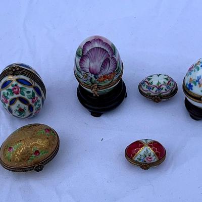 Easter Egg Limoges Boxes