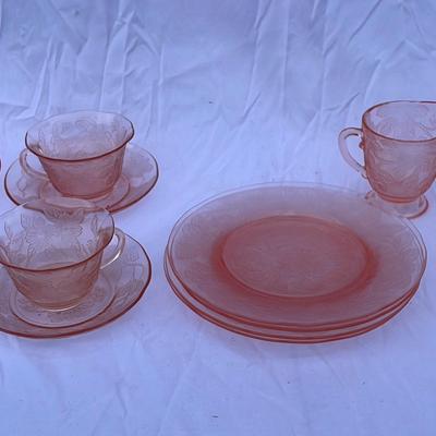 Pink Depression Glass