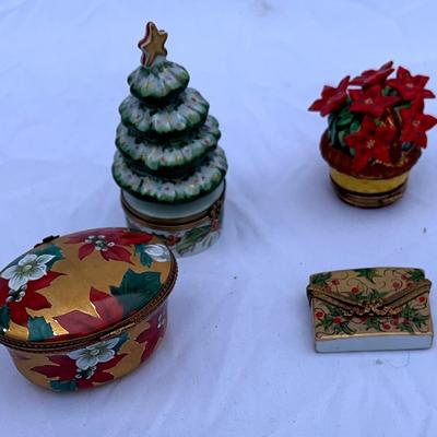 Christmas Limoges Decor