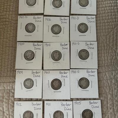 BARBER DIMES
