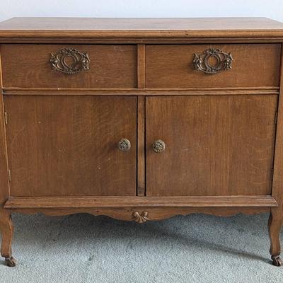 Antique Oak Commode