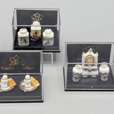 Reutter Porcelain Germany Miniatures #1