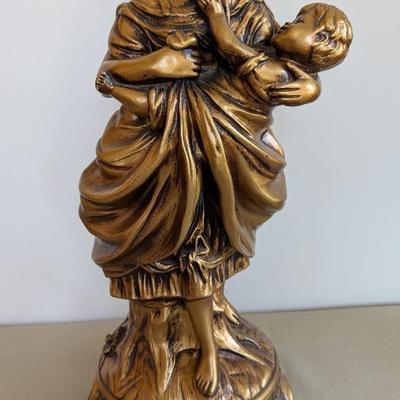 Gold Painted Statue