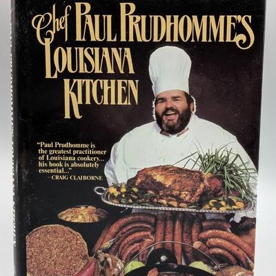 Chef Paul Prudhomme's Autographed Louisiana Kitchen 