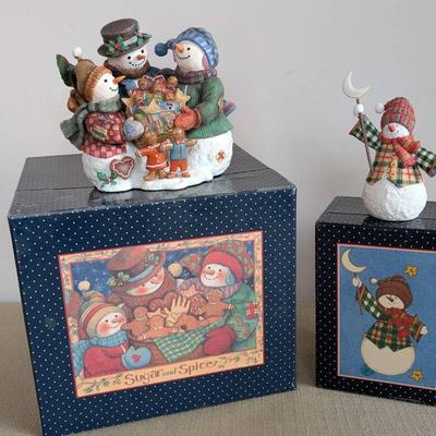 Winget and Baldwin First Edition Figurines